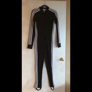 Adidas three stripes jumpsuit